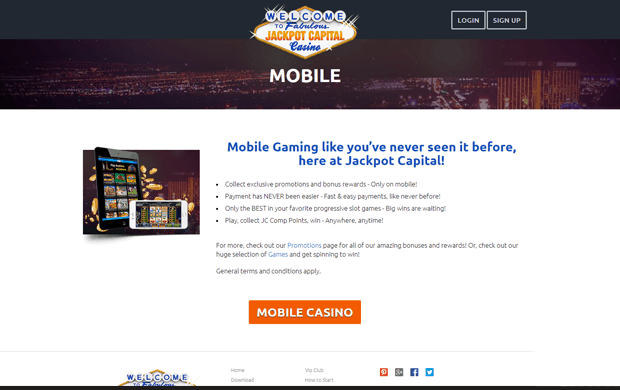 Jackpot Capital Online Casino